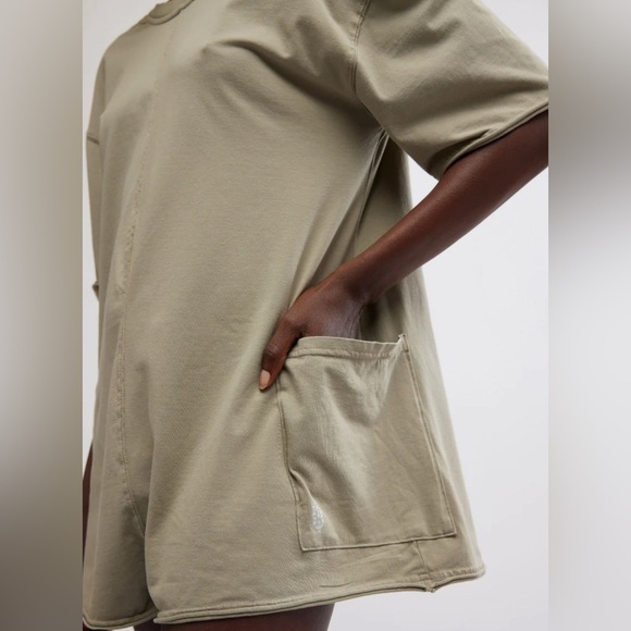 FP Hot Shot Tan Romper Tee, Small - Picture 9 of 9